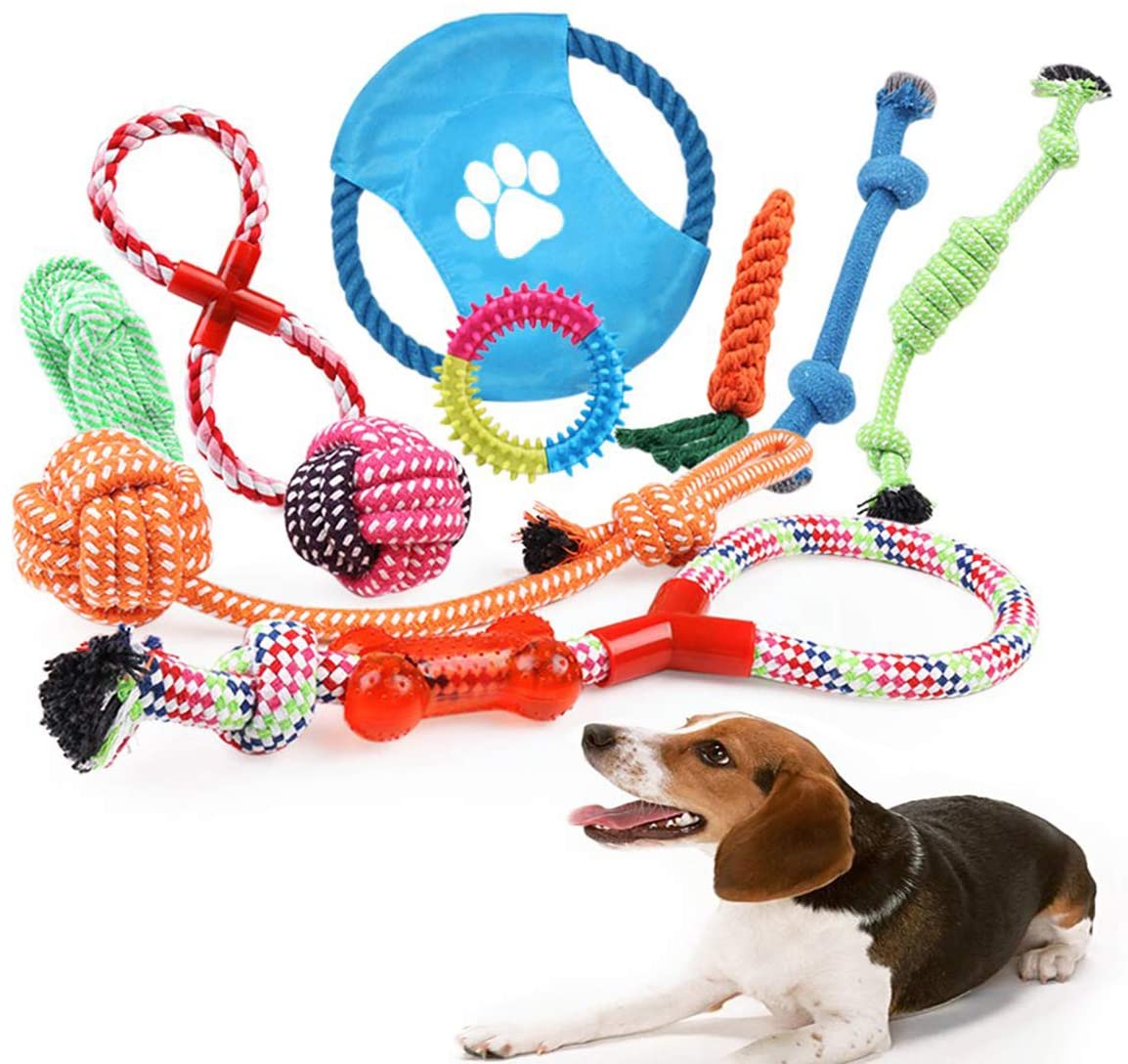 Juguete con Cuerda y Pelotas para Perros pequeños Resistente